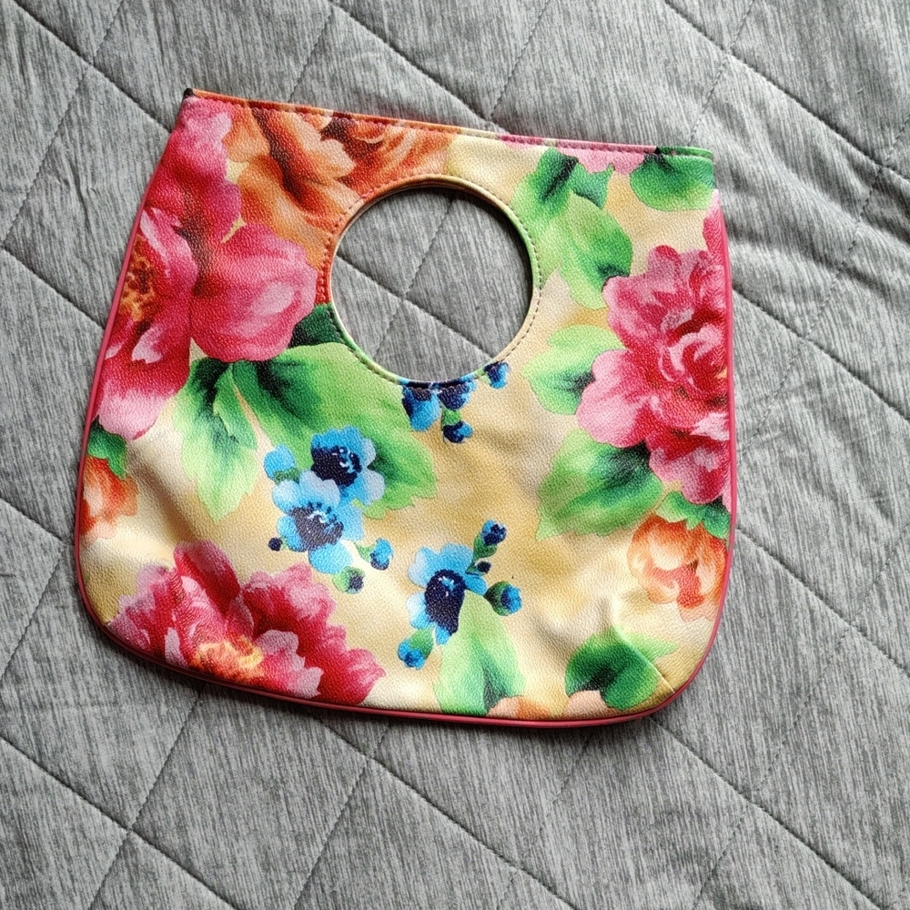 Gannini Pink Floral  Bag